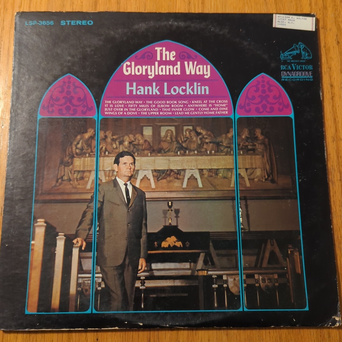 Hank Locklin The Gloryland Way Vinyl Country Gospel Record Album LSP-3656