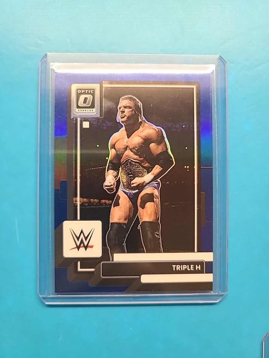2023 Panini Chronicles WWE TRIPLE H #373 Donruss Optic Blue