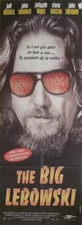 THE BIG LEBOWSKI - THE DUDE / COEN / BRIDGES / GOODMAN - DOOR PANEL MOVIE POSTER