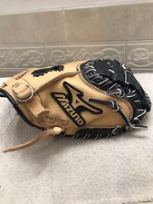 Mizuno GXC-105 31  Boys Broken In Game Ready Baseball Catchers Mitt Right Throw