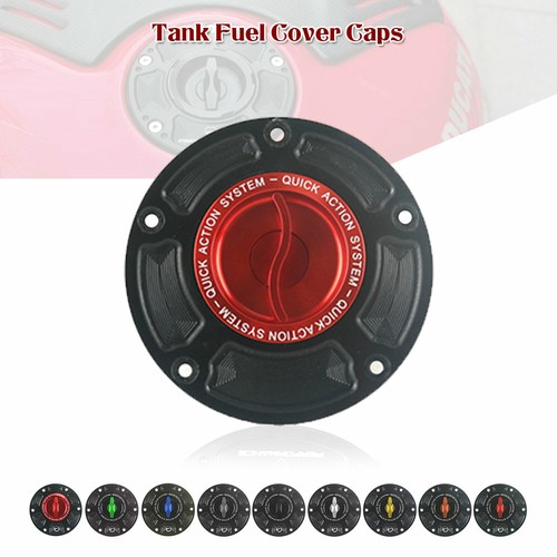 CNC ALU Keyless Tank Cover Caps Fuel Gas Case for HOUDA GROM MONKEY 125 16-20 - Picture 9 of 11