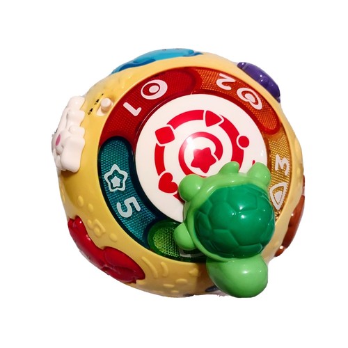 Vtech WIGGLE & CRAWL BALL Lights Music Sounds Movement Sensory Stimulation - Picture 5 of 5