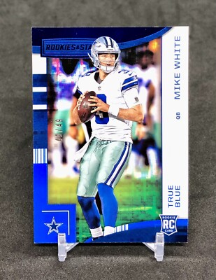 2018 Rookies & Stars Mike White TRUE BLUE /49 Short Print Rookie Card No. 139  
