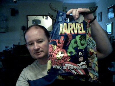 MARVEL COMICS 2 KIDS VEST AGES 1 - 1.5 YEARS KIDS BIRTHDAY UNDERWEAR 