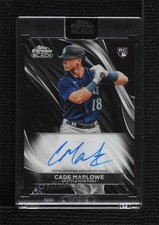 2024 Topps Chrome Black Auto Cade Marlowe #CBA-CMA Auto 08jk