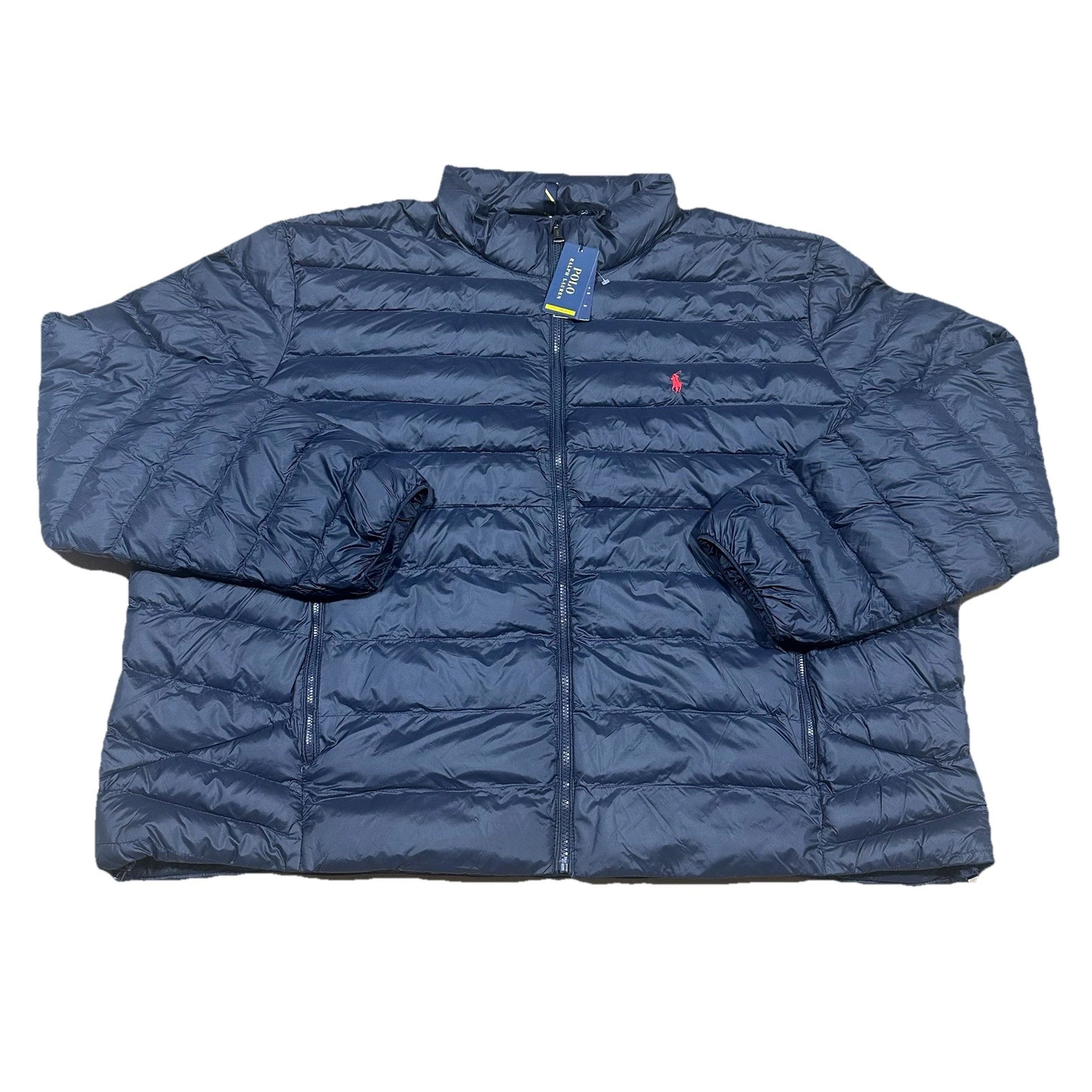 Polo Ralph Lauren Colden Packable Jacket Mens 4XB Navy Blue Full Zip Puffer NWT
Opens in a new windo