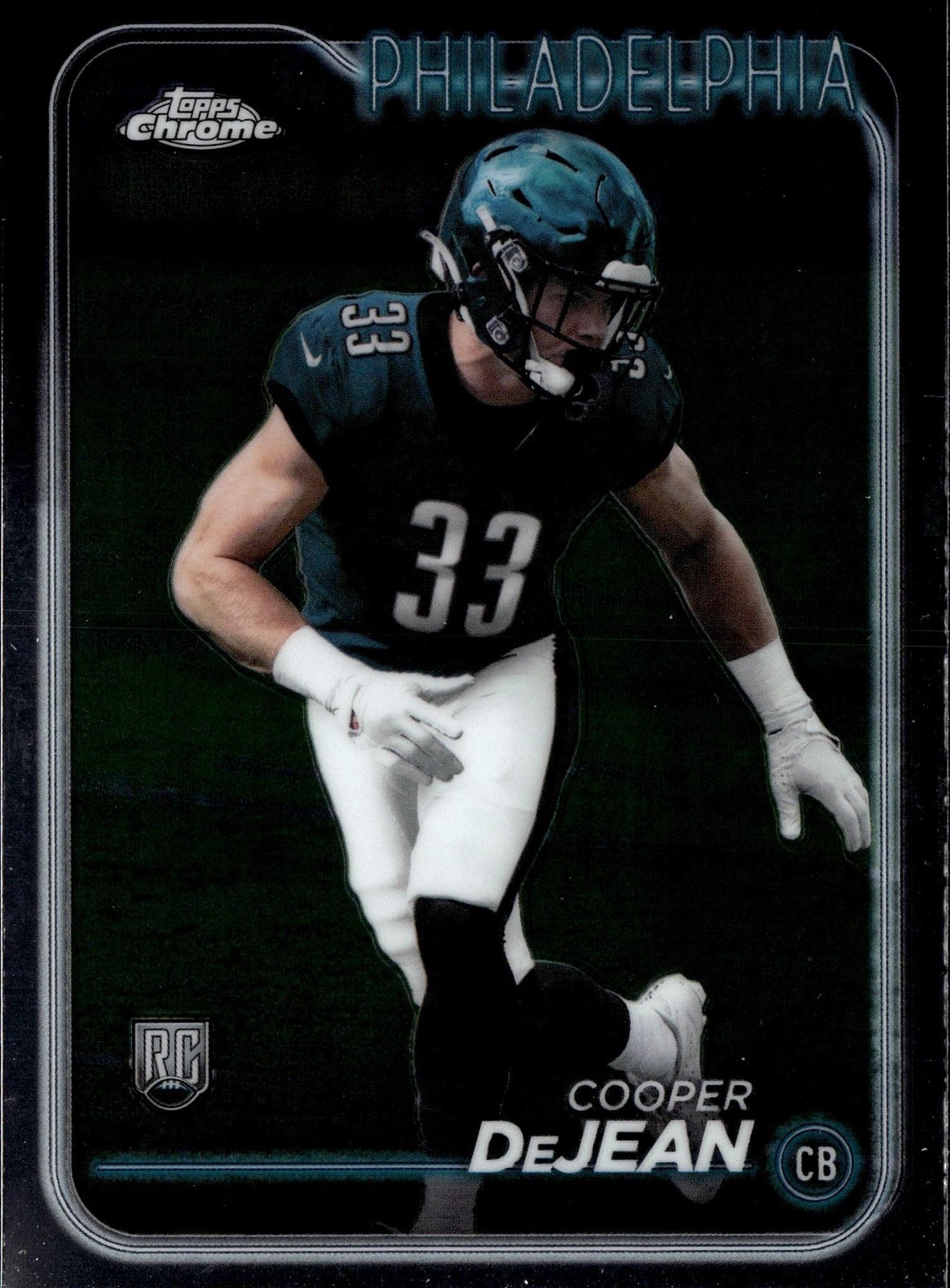 2024 Topps Chrome Cooper DeJean Rookie Card #232
