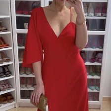 Zara midi assymmetric dress