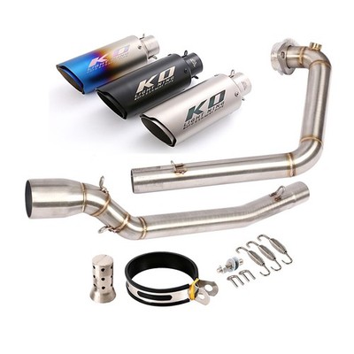 For Suzuki GSXR125 150 GSXS125 150 Exhaust System Header Link Pipe Muffler Tips