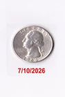 1964-P Washington Quarter 25 Cents SILVER  US Coin