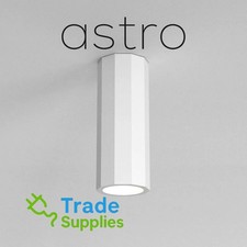 Astro Long Tube Spot Light Ceiling Cylinder Pipe Hanging Plaster Finish GU10