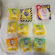 McDonald's Animaniacs Happy Meal Figures 1993 Yakko Wakko Dot Unopened
