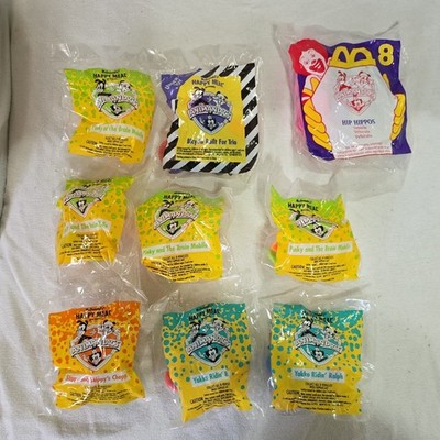 McDonald's Animaniacs Happy Meal Figures 1993 Yakko Wakko Dot Unopened