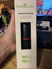 Saver Sealer Vacuum Sealer  For Wine Model No...