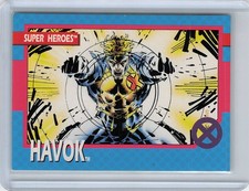 Marvel Super Heroes Havok X-Men Character Card