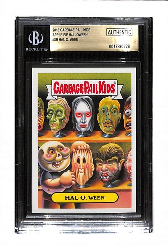 Hal O. Ween #8B 2016 Garbage Pail Kids Halloween card