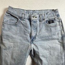 Harley Davidson Jeans Womens 12P Made In USA Light Wash Classic Fit Denim VTG