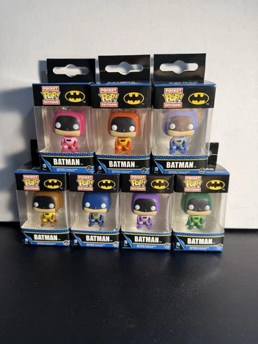 Batman Funko pocket pop keychain lot of 7