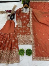 3 Piece Pakistani Dress Salwar Kameez Ready To Wear Suit Wedding Party Bollywood