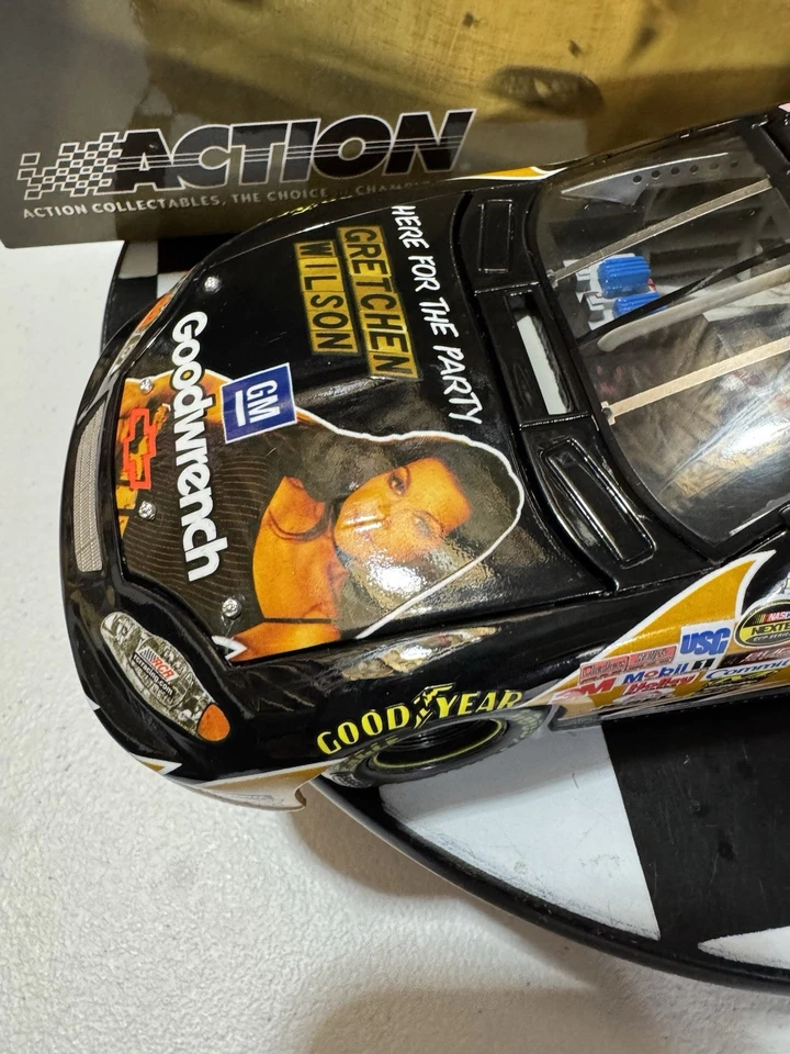Kevin Harvick ELITE #29 GM Goodwrench Chevy Rock & Roll 2004 1/24 Nascar Diecast Foto 3 de 4