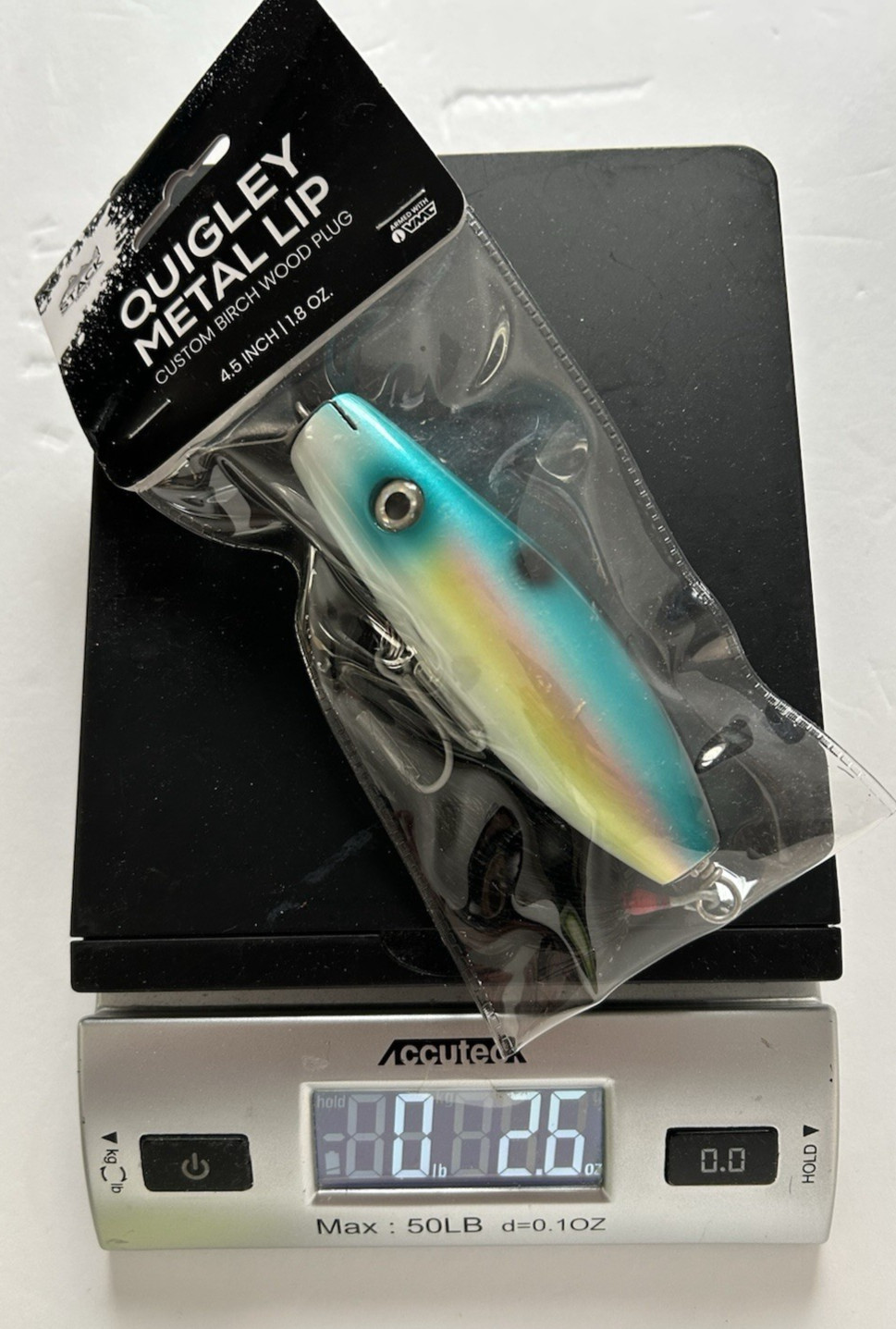 Lot of 2 - Blitz  -   Quigley Metal Lip Swimmer  - Surf Lure - Striper Plug - Image 4