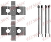 ZubehÖRsatz Scheibenbremsbelag Vorne Quick Brake 109 1611 FÜR Mercedes