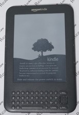 Amazon Kindle 3rd Generation Keyboard eBook Reader (Faulty)