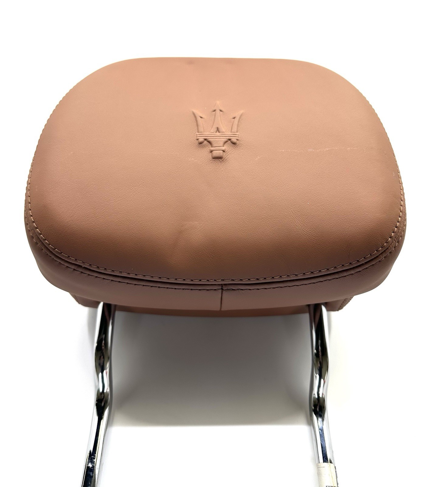 2016-2018 Maserati Ghibli Front Headrest Tan Leather OEM 673009469