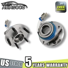 2 Pcs Wheel Hub Bearings Front 5 Lugs Assembly For Chevy Cadillac Buick 513121