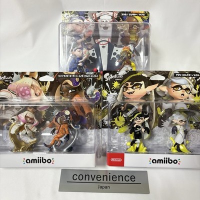 Nintendo amiibo Splatoon Smili Alliance & Squid Sisters & Off the Hook Set of 3