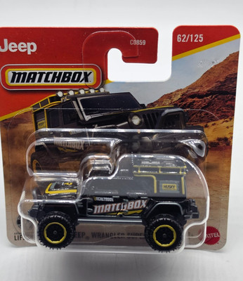 Matchbox JEEP WRANGLER Superlift schwarz / Black  NEU OVP