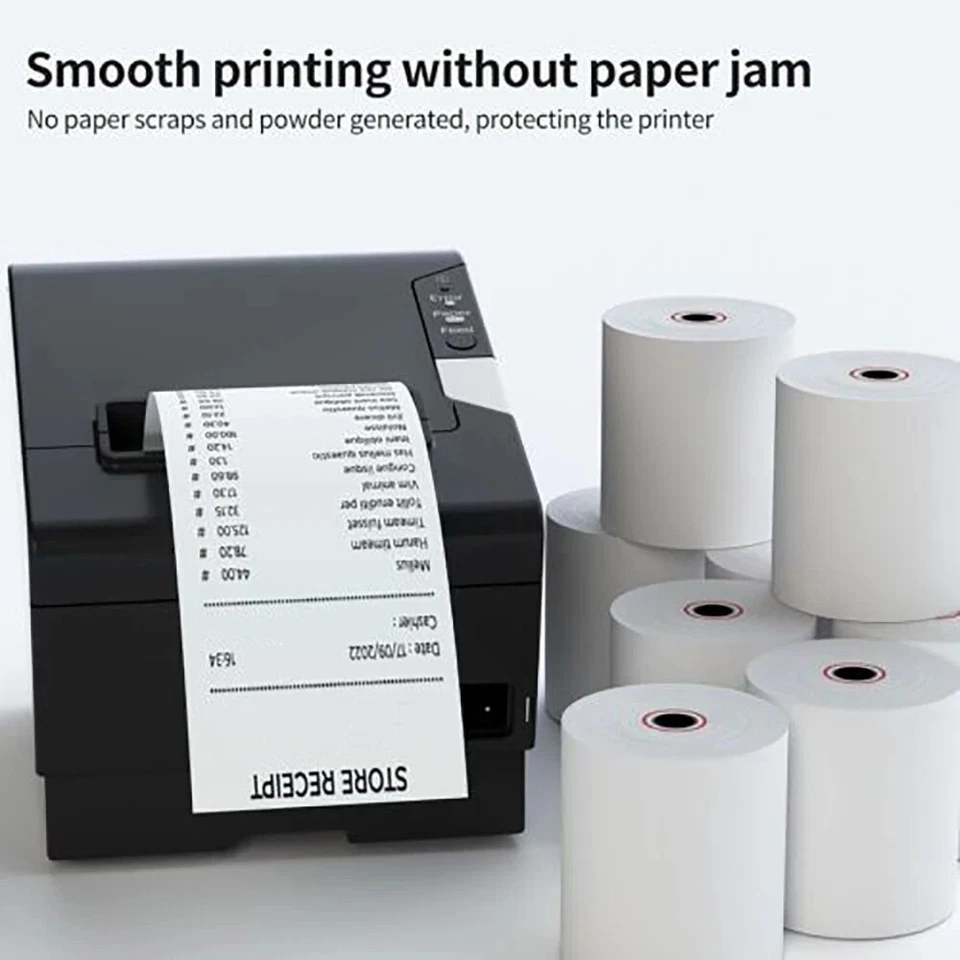 2 1/4" 85' ft for Clover Register Thermal Paper Rolls (Box of 40)- Uline - Image 3 of 4