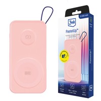 3Mk Pastelup Powerbank 10.000Mah 22,5W USB-A/USB-C Pink