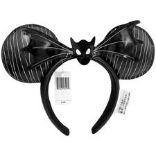 Nightmare Before Christmas Black Bat Headband Disney Parks Minnie Mouse Ears