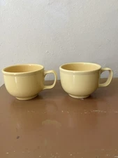 VTG  Homer Laughlin China Co Yellow Jumbo Mug (sold individually)