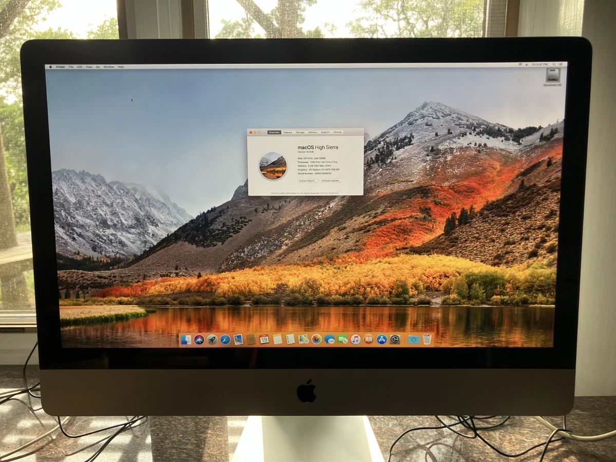 Imac 27 Late 2009 for sale - eBay