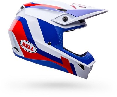 Offroad Helm Bell MX-10 Mips Dyno rot/weiß