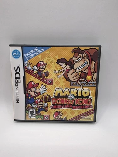 Mario vs. Donkey Kong: Mini‑Land Mayhem! – Nintendo DS – Complete In Box – Great