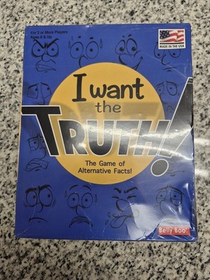Belly Boo Card Game I Want the Truth! Sealed NIB