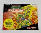MANUAL ONLY Teenage Mutant Ninja Turtles II NES Arcade Game PIZZA HUT Authentic