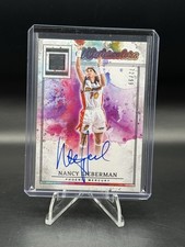 Nancy Lieberman Auto /99 Watercolors Phoenix Mercury WNBA