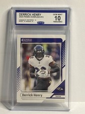 Derrick Henry Gem Mint 10 2024 Panini Donruss
