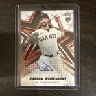 2026 Topps Series 1 Carson Whisenhunt Baseball Stars Autographs (RAW)