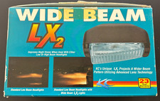 Nos Vintage Kc Hilites Fog Lights Quartz Halogen Lighting Wide Beam Lx2 775