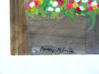 Original watercolor "Charleston Window" scene by Nancy Palmie,  11 x 14, matted — photo 10