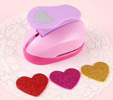 Heart-shaped Embossing Punches Paper Cutting Craft Hole Punch Rounder Puncher