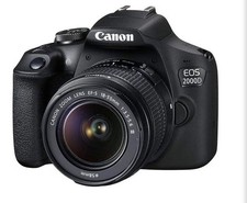 Canon EOS Rebel T7 24.1 MP Digital SLR Camera - Black Kit with 18-55 Lens New