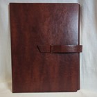 Gallaway Leather Padfolio– Slim Portfolio Folio Organizer for Men Classic Look