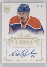 2013 Panini National Treasures Rookie Rainbow 3/26 Mark Arcobello #102 Auto 1gk6