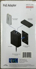 Ubiquiti Networks 48V Gigabit Ethernet PoE Adapter NEW